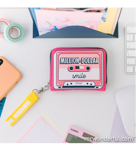 PORTA-MOEDAS - MILLION-DOLLAR SMILE MR. WONDERFUL